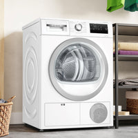 Bosch Series 4 Heat pump tumble dryer 8 kg White | WTH85225GB Bosch Tumble Dryer Euronics Ireland