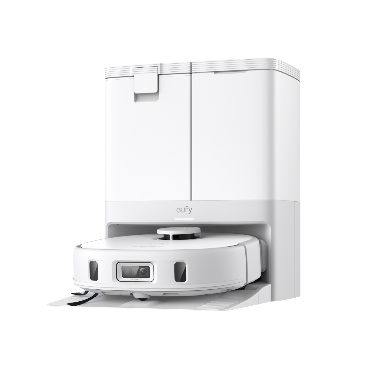 eufy X10 Pro Omni Robot Vacuum & Mop Ultimate Bundle, White - official product image