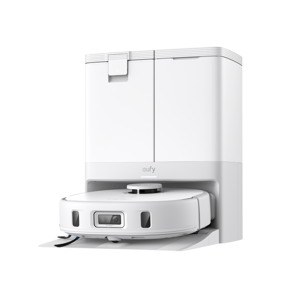 eufy X10 Pro Omni Robot Vacuum & Mop Ultimate Bundle, White - official product image