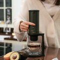 Outin Universal Coffee Stand with adjustable holder and cork base pad