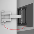 One For All Ultra Slim TV Wall Mount, 32-77", 6° Tilt & 180° Turn