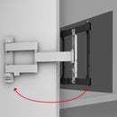 One For All Ultra Slim TV Wall Mount, 32-77", 6° Tilt & 180° Turn