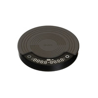 Outin Claro round coffee scale with silicone mat and LED display