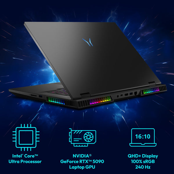 Medion ERAZER Beast 18 X1 gaming laptop in Black