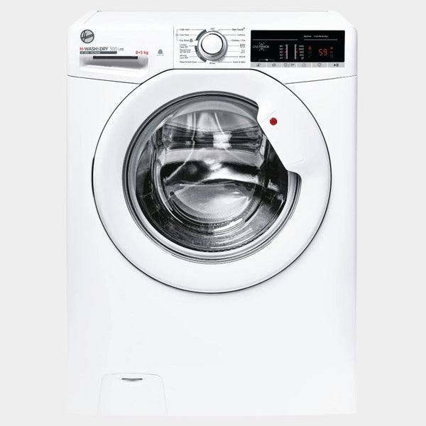 Hoover H-Wash & Dry 300 Lite 8kg/5kg 1400rpm Washer Dryer – White | H3D485TE/1-80
