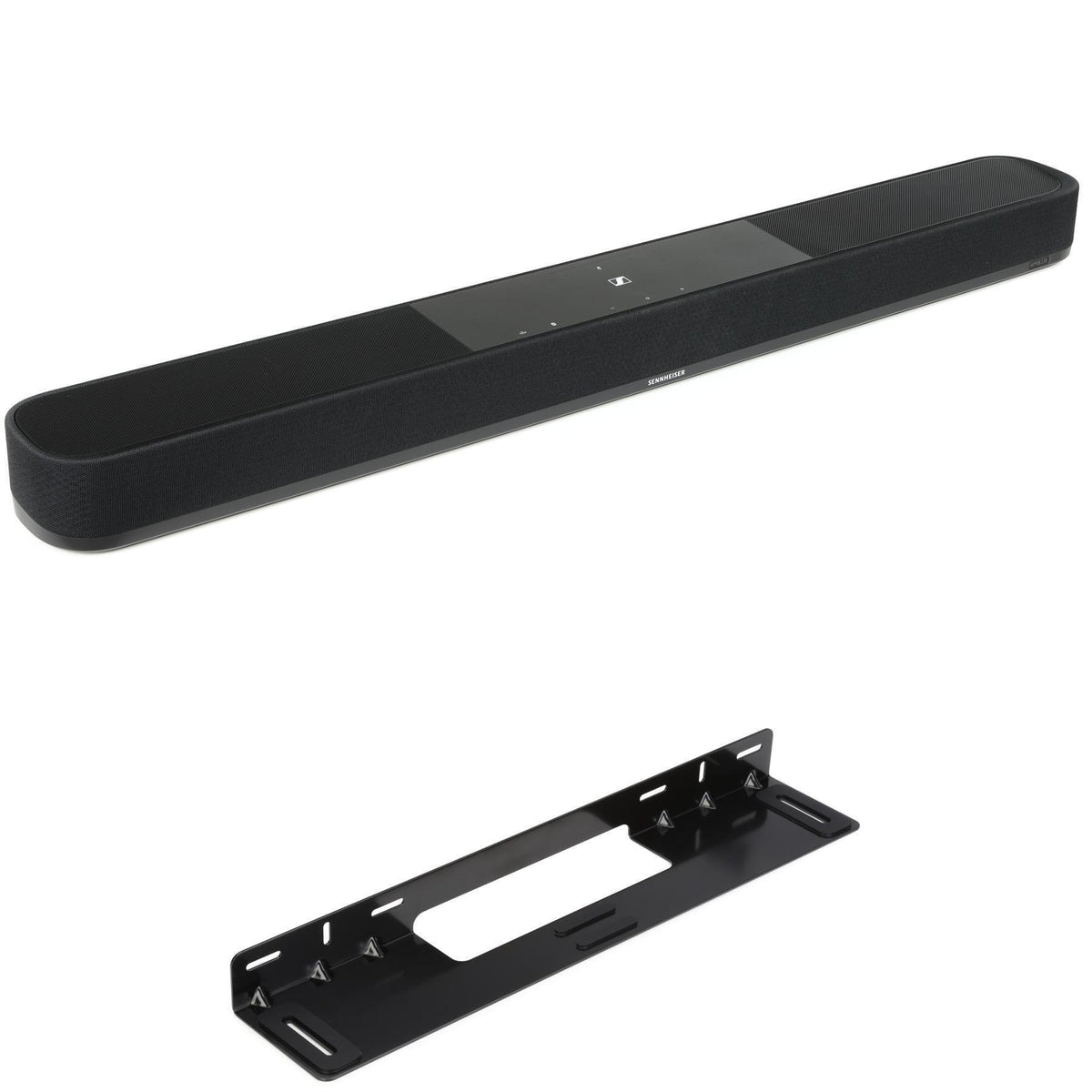 Sennheiser AMBEO Soundbar Plus and Mini Wall Mount Black — mount view