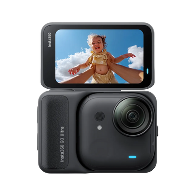 Insta360 GO Ultra 4K Wearable Action Camera Black | CINSABEA