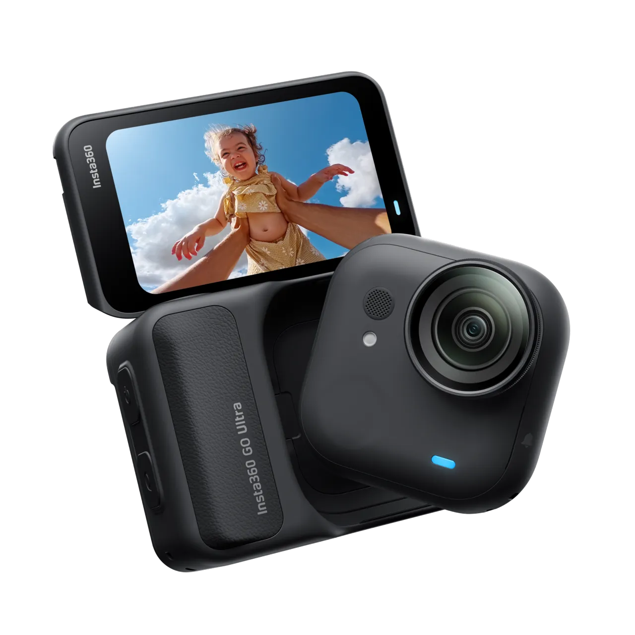 Insta360 GO Ultra 4K Wearable Action Camera Black | CINSABEA