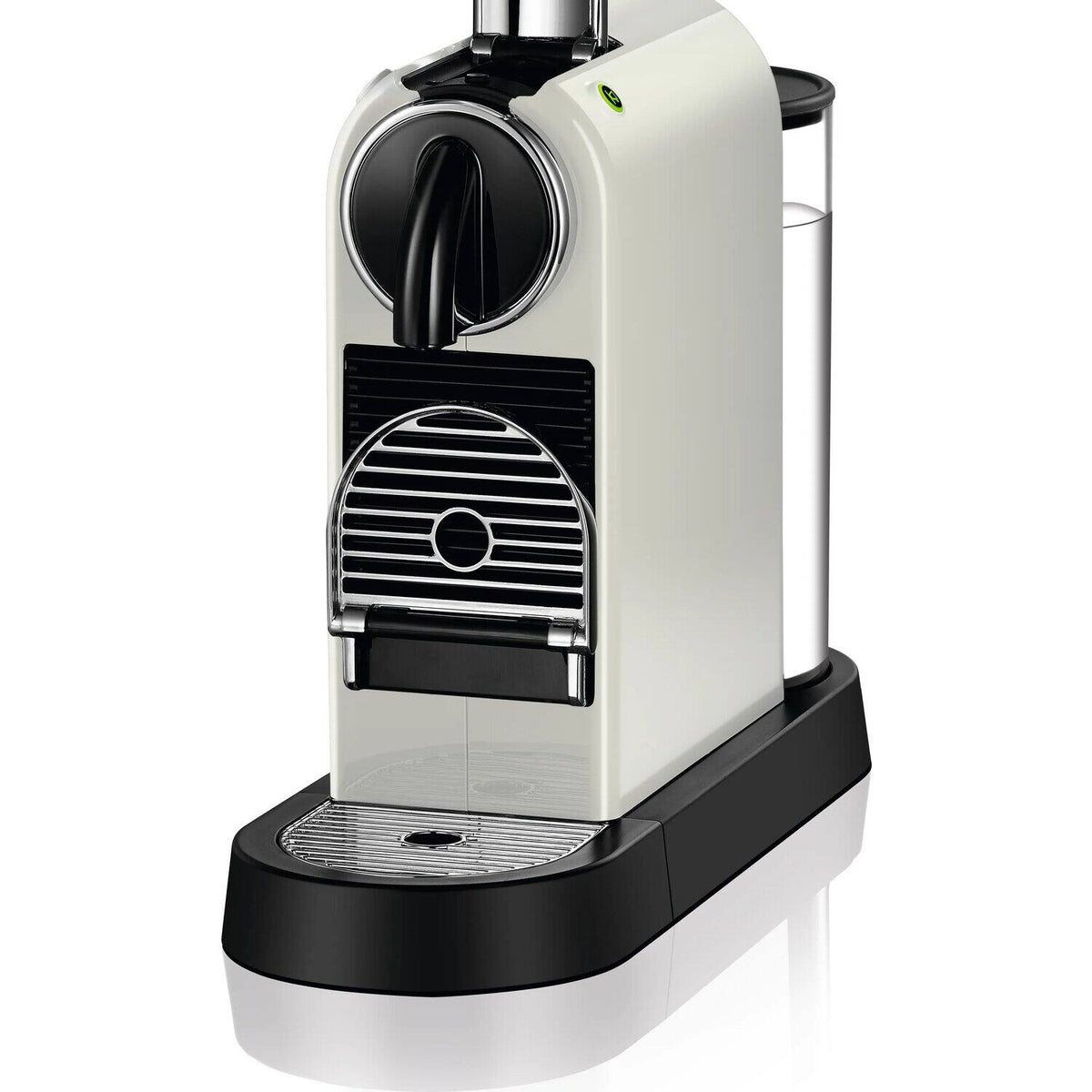 De'Longhi Citiz Espresso Machine - White - angled view