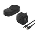 Belkin UltraCharge 3-in-1 Foldable Magnetic Charger with Qi2 25W Black product image