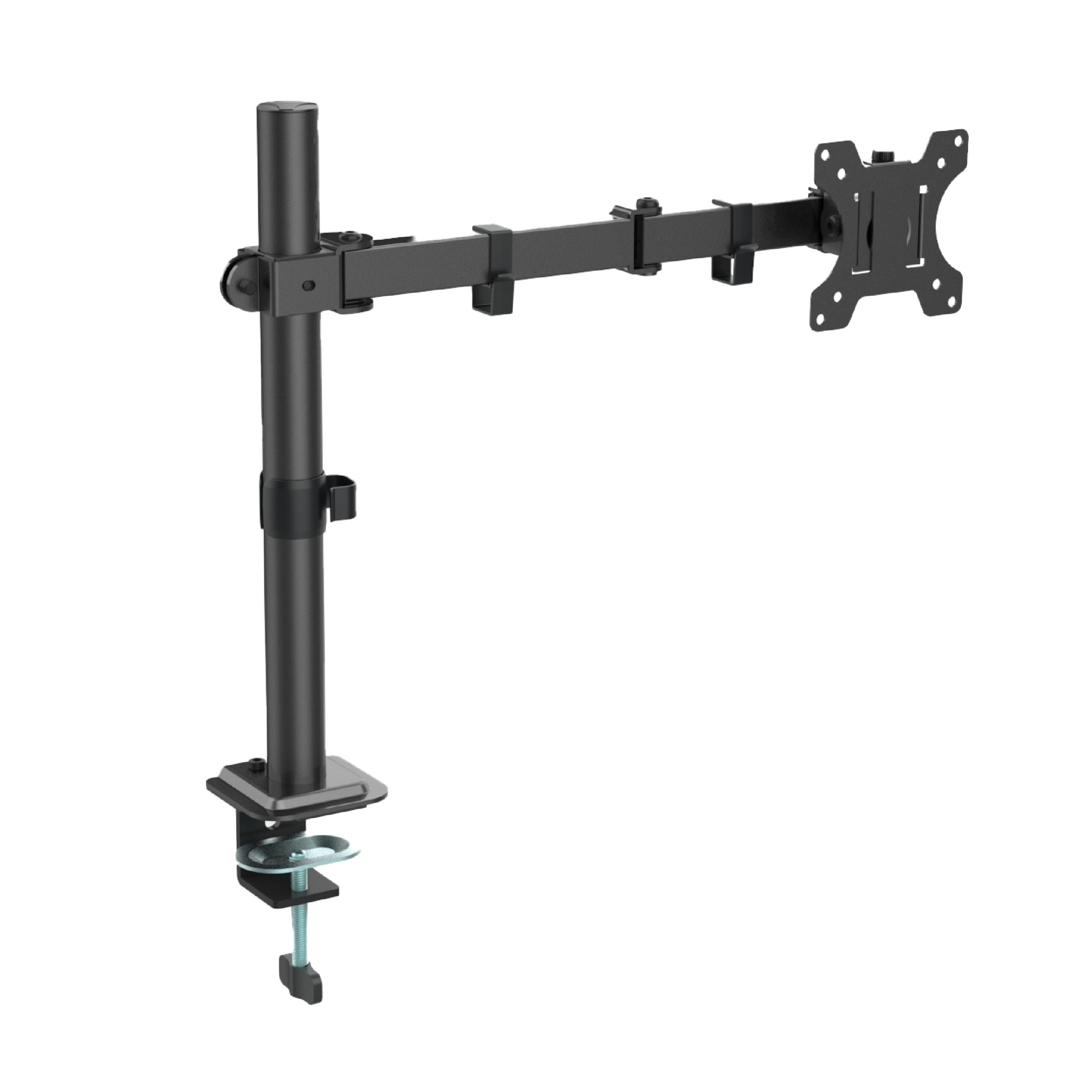 Groov-e Universal Single Desktop Monitor Arm Black - official product image