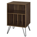 Dorel Concord Turntable Stand Single - Walnut | 1324222COMUK