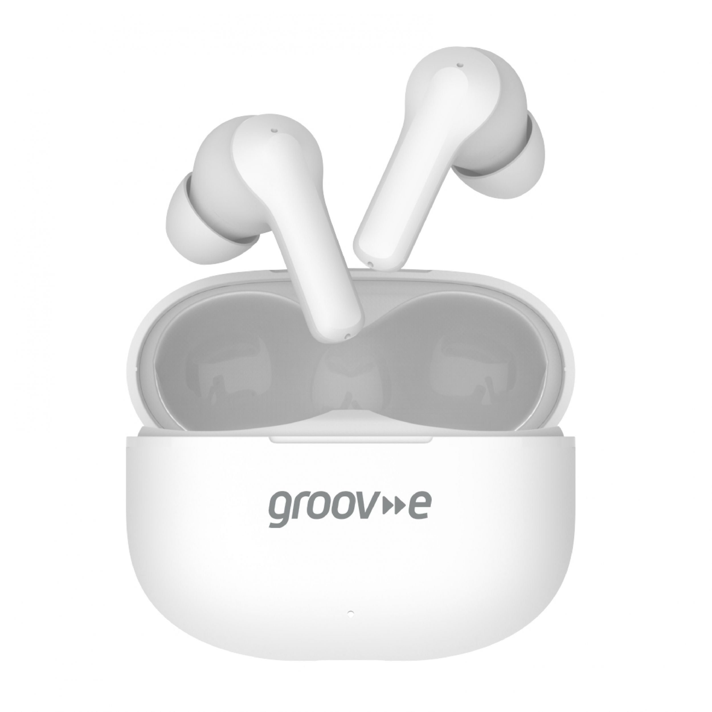Groov-e Jive Buds True Wireless Earphones White - official product image