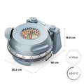 De'Longhi My Pizzeria Storm Blue Pizza Oven |  KPO10.000GY