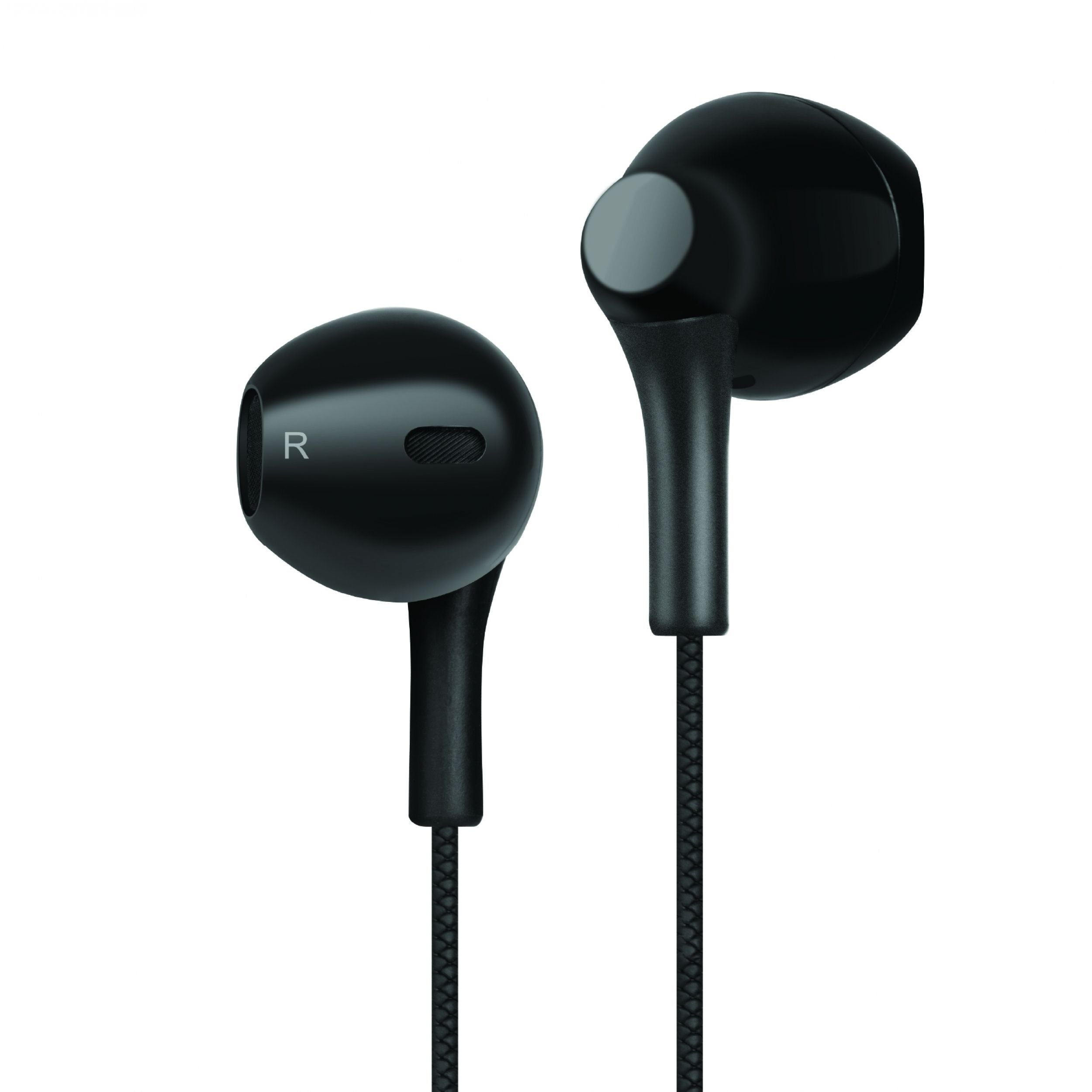 Groov-e Digital Buds USB-C Wired Earphones Black - official product image