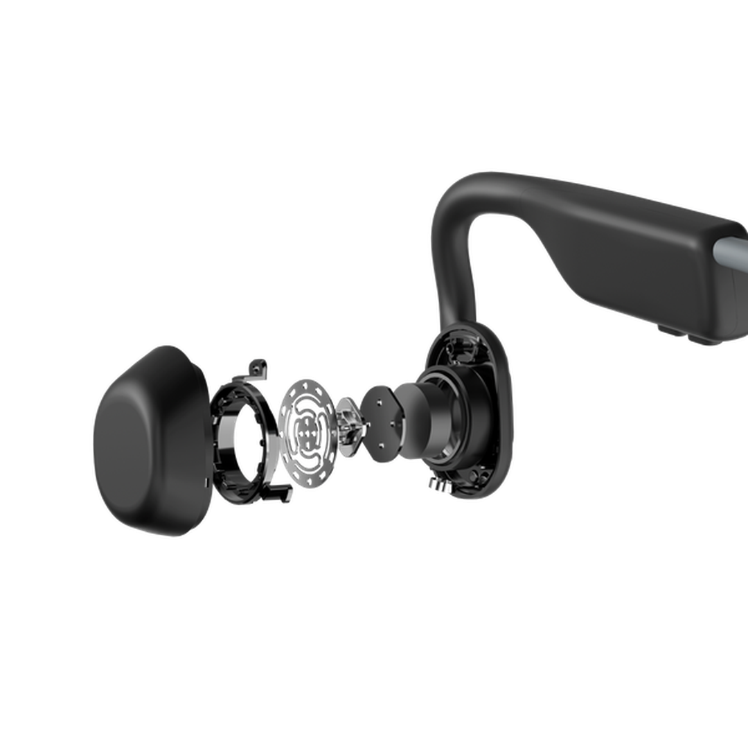 Shokz OpenMove Bone Conduction Wireless Headphones – Slate Grey | 38-S661GY Shokz Headphones Euronics Ireland