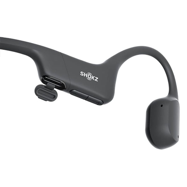 Shokz OpenRun 9th Gen Bone Conduction Wireless Sport Headphones – Black | 38-S805-ST-BK Shokz Headphones Euronics Ireland