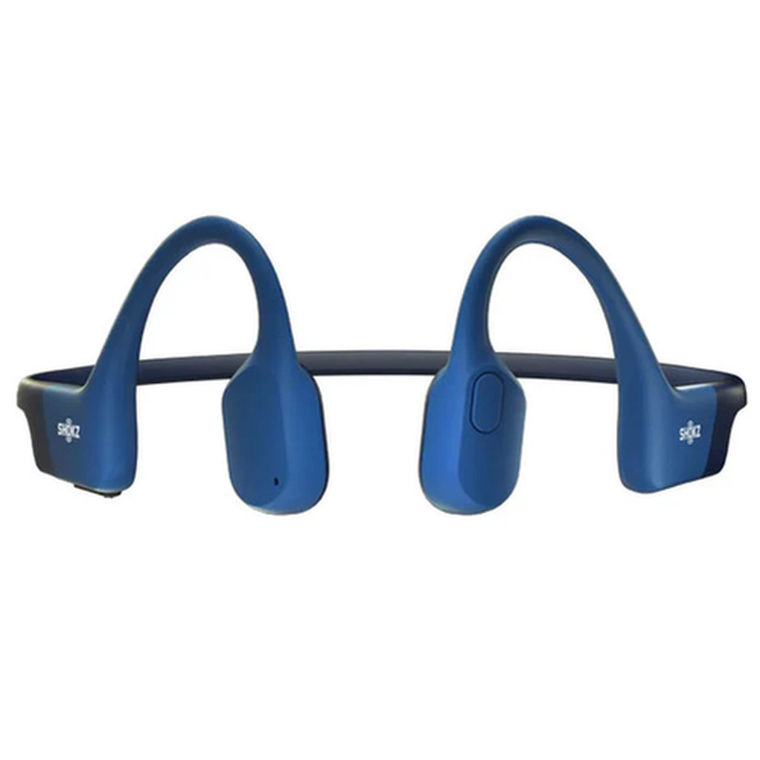 Shokz OpenRun 9th Gen Bone Conduction Wireless Sport Headphones – Blue | 38-S805-ST-BL Shokz Headphones Euronics Ireland