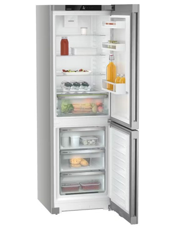 Liebherr Combined fridge-freezers with EasyFresh and NoFrost - Silver | CNSFD-5203