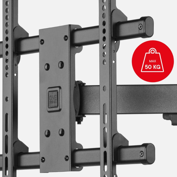 One For All Full-Motion Wall Mount – 32-100", 80kg, Tilt & Turn