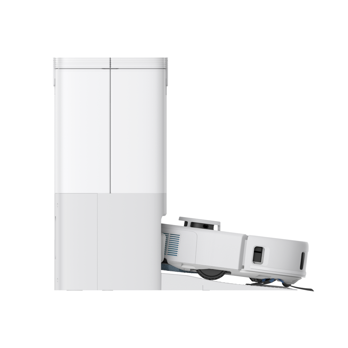 eufy X10 Pro Omni Robot Vacuum & Mop Ultimate Bundle, White - official product image