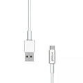 Groov-e USB-C to USB-A Charging Cable 1m White - official product image