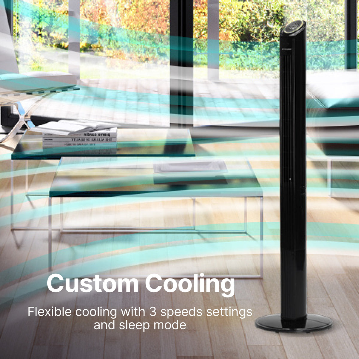 Dimplex Mont Blanc Fan Tower Black product image