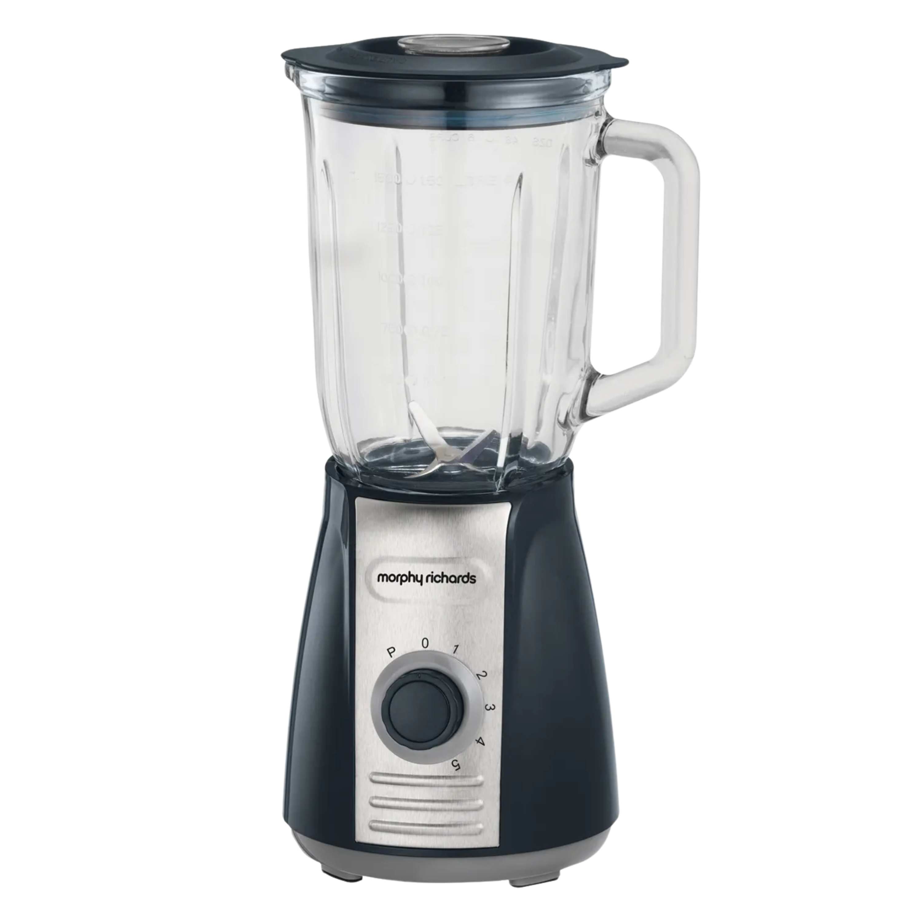 Morphy Richards Total Control Blender 600W 1.5L Black & Silver product image