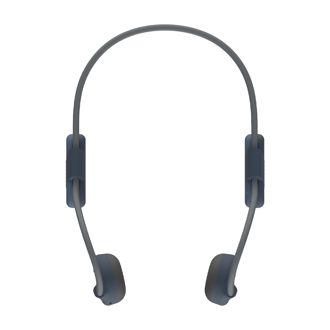 myFirst Headphones BC Wireless Lite - Bone Conduction, 85dB Safe, IP68 Waterproof - Blue | 256-FH8504SA-BE01