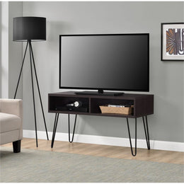 Dorel Owen Retro TV Stand 1000mm to 42" - Espresso |  1748196COMUK