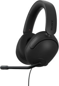 Sony INZONE H3 Wired Gaming Headset - Black - angled view