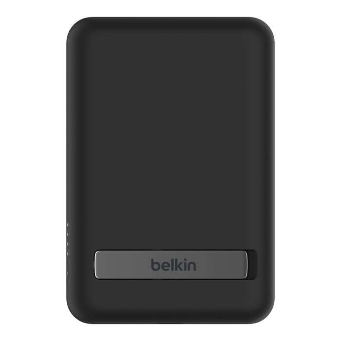 Belkin BoostCharge Magnetic Wireless Power Bank 5K + Stand Black product image
