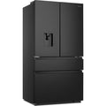 Hisense PureFlat Fridge Freezer - Black Stainless Steel | RF749N4SWFE Hisense American Fridge Freezer Euronics Ireland
