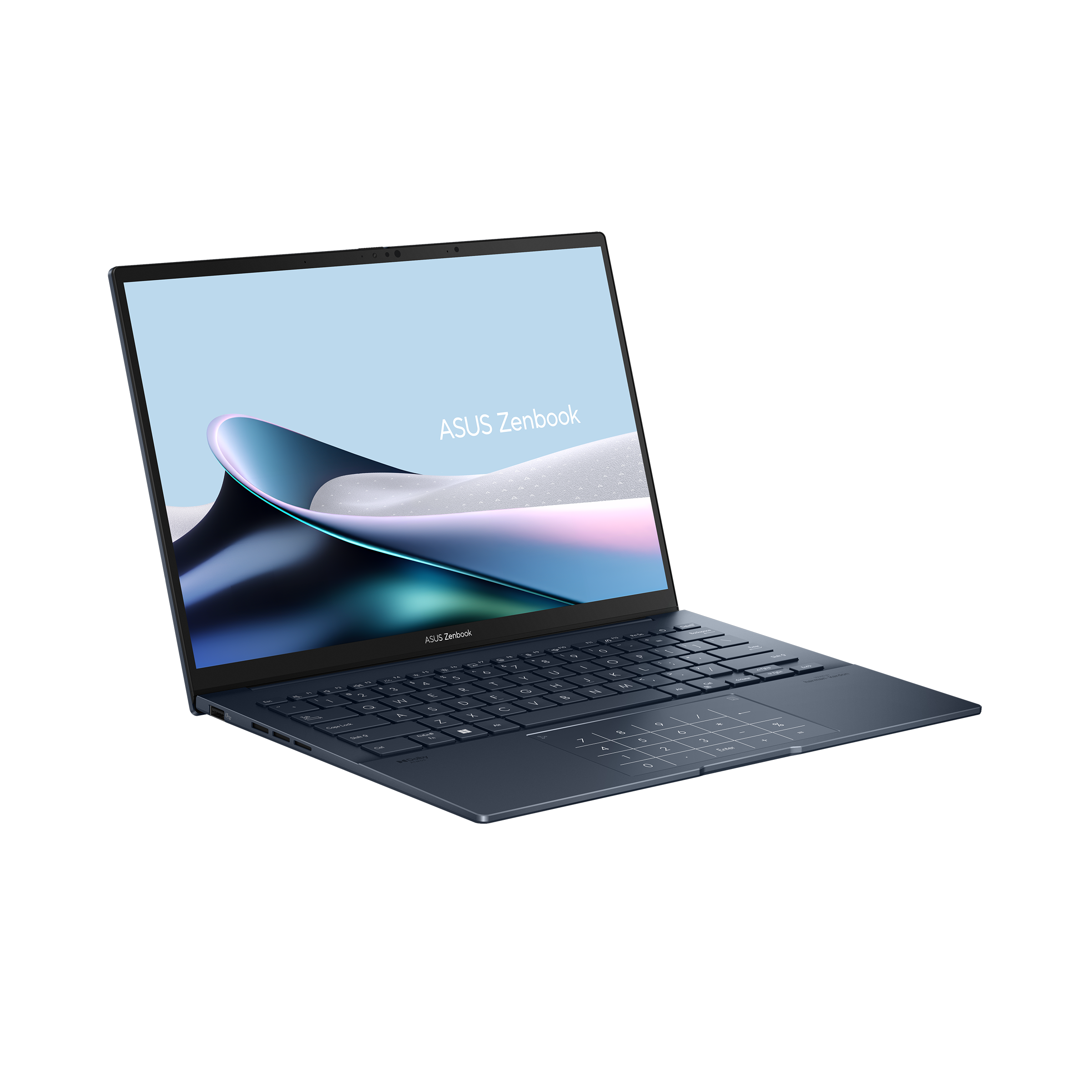 ASUS Zenbook 14 OLED UX3405CA laptop in Ponder Blue