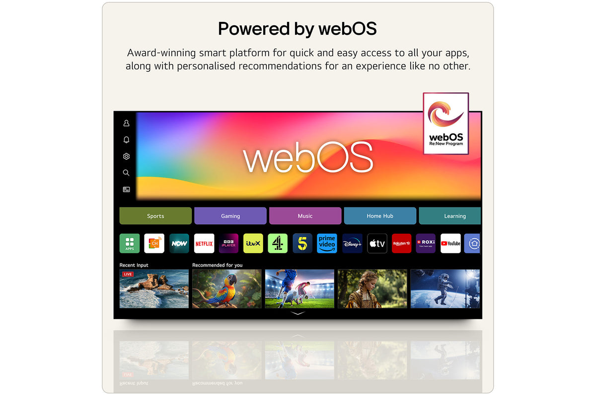 LG 43" LB65 Full HD AI Smart TV (2026) - webOS 26