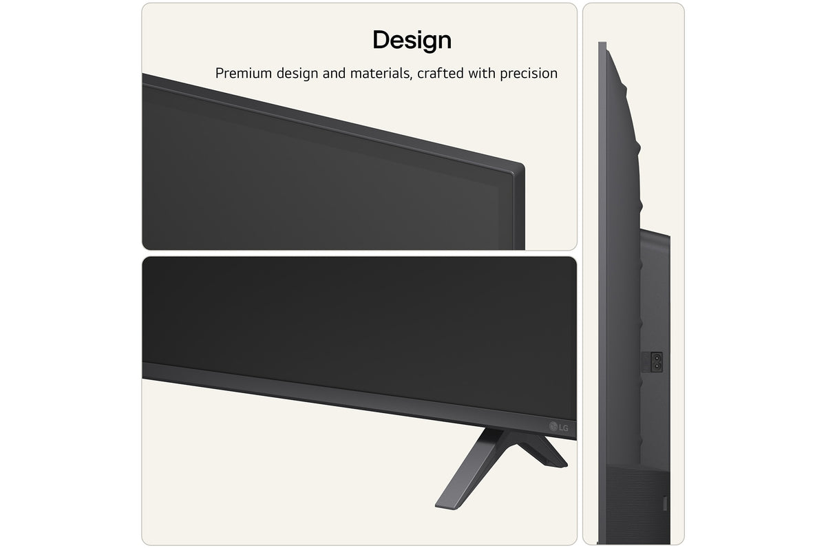 LG 43" LB65 Full HD AI Smart TV (2026) - design details