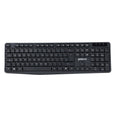 Groov-e 2.4GHz Wireless Full-Size Keyboard Black - official product image