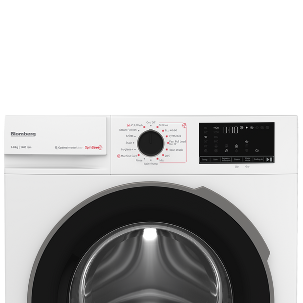 Blomberg 8kg 1400rpm Washing Machine with SpinSave White | LWA18461W