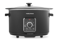 Morphy Richards Slow Cooker Easy Time 6.5L Black product image