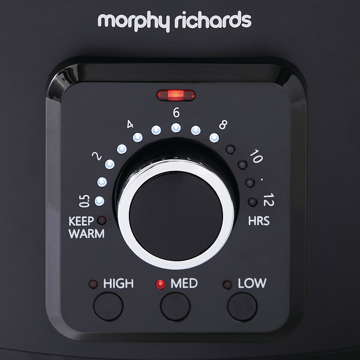 Morphy Richards Slow Cooker Easy Time 6.5L Black product image