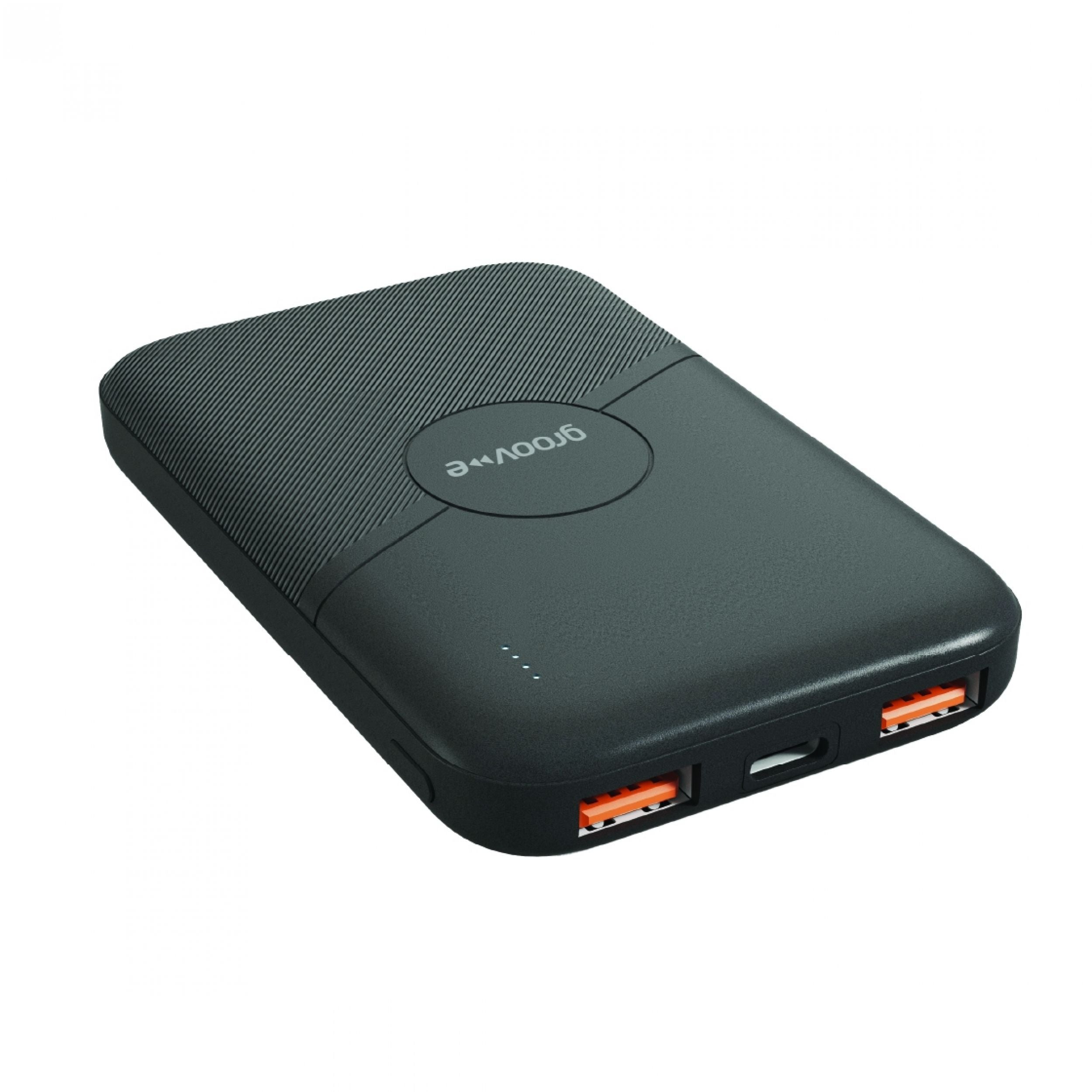 Groov-e 5000mAh Portable Power Bank - official product image