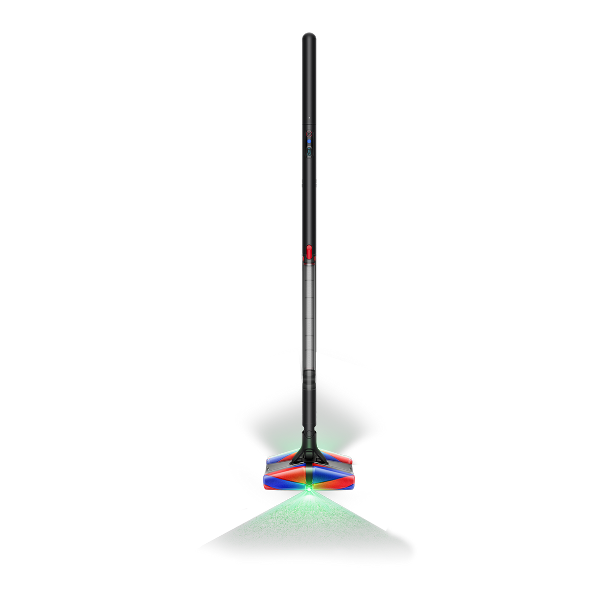 Dyson PencilVac Fluffycones Cordless Vacuum Cleaner - Matte Black - front view