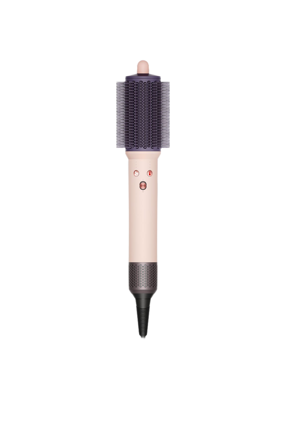Dyson Airsmooth Hot Styling Brush - Ceramic Pink/Rose Gold - upright view