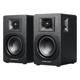 Audio-Technica AT-SP3X Powered Bluetooth Bookshelf Speakers, Black | AT-SP3X