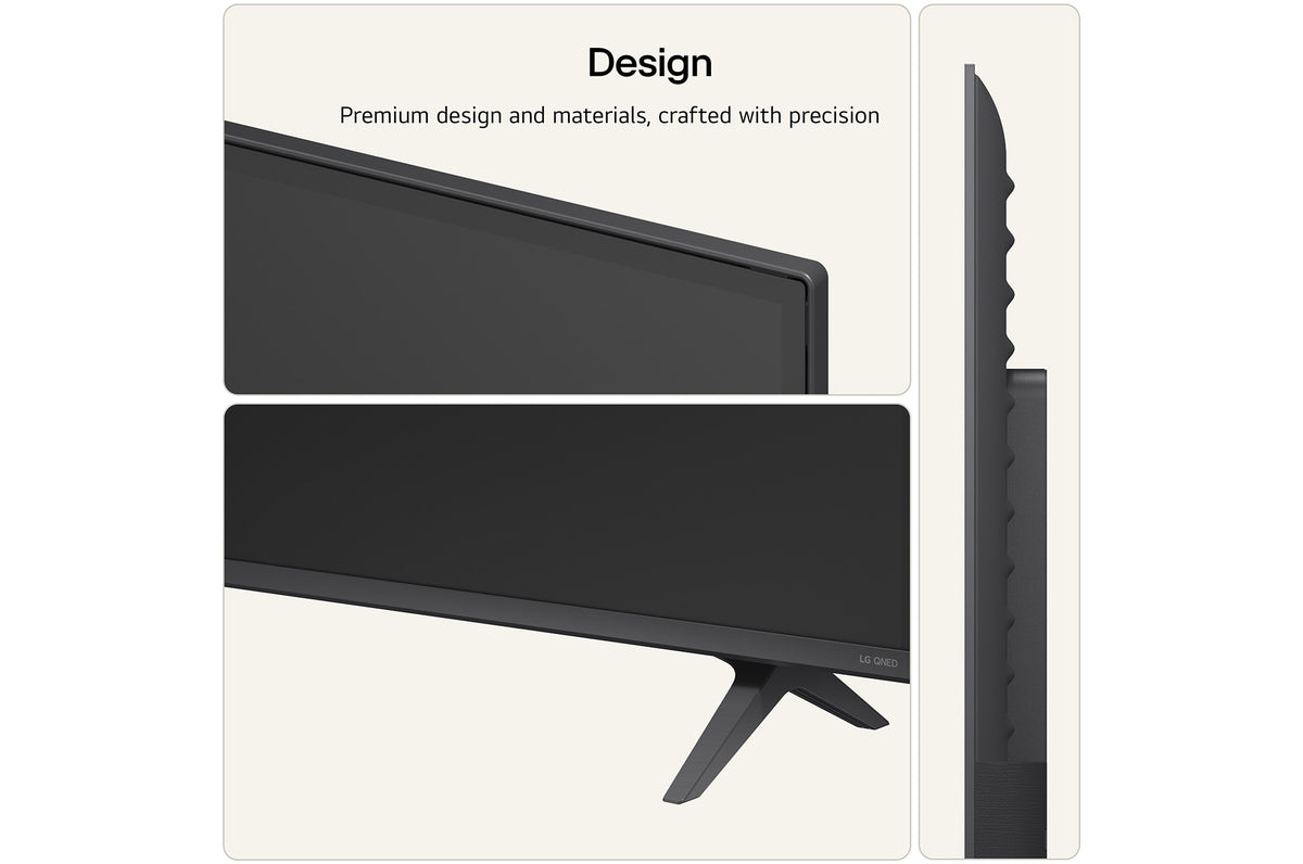 LG 55" QNED72 QNED AI Mini LED 4K Smart TV (2026) - design details