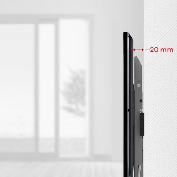 One For All Ultra Slim Wall Mount, 32-84" TVs, Max Load 80kg