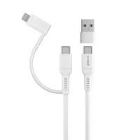 Groov-e USB-C to 3.5mm AUX Adapter White - official product image