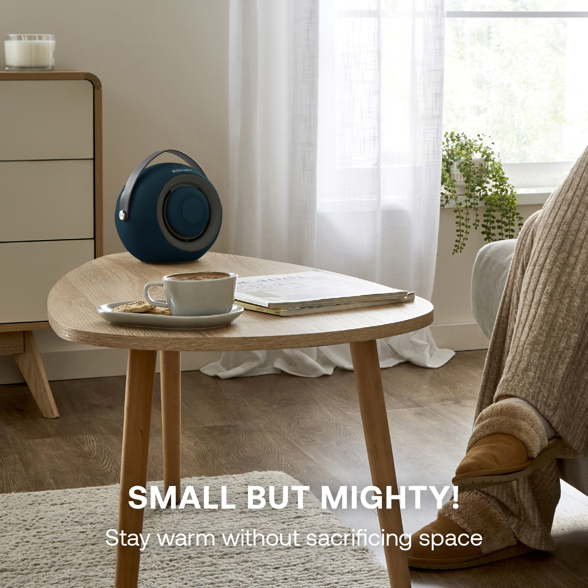 Dimplex Desk Friend Ceramic Fan Heater Heater 400W Navy product image