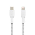 Belkin BoostCharge Pro Braided USB-C to Lightning Cable 1m White product image