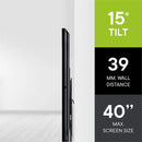 One For All Smart Wall Mount, Tilt, 13"-43", Max Load 50kg